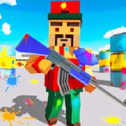 Blocky Gun Paintball 3 game thumbnail