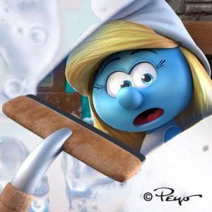 The Smurfs Village Cleaning game thumbnail
