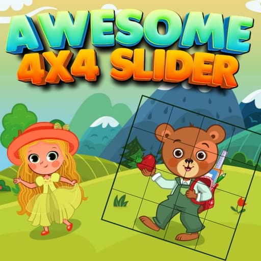 Awesome 4x4 Slider game thumbnail